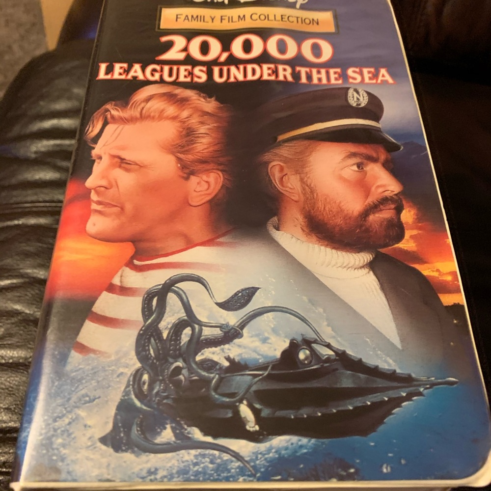 Disney classic VHS 20,000 Leagues Under the Sea